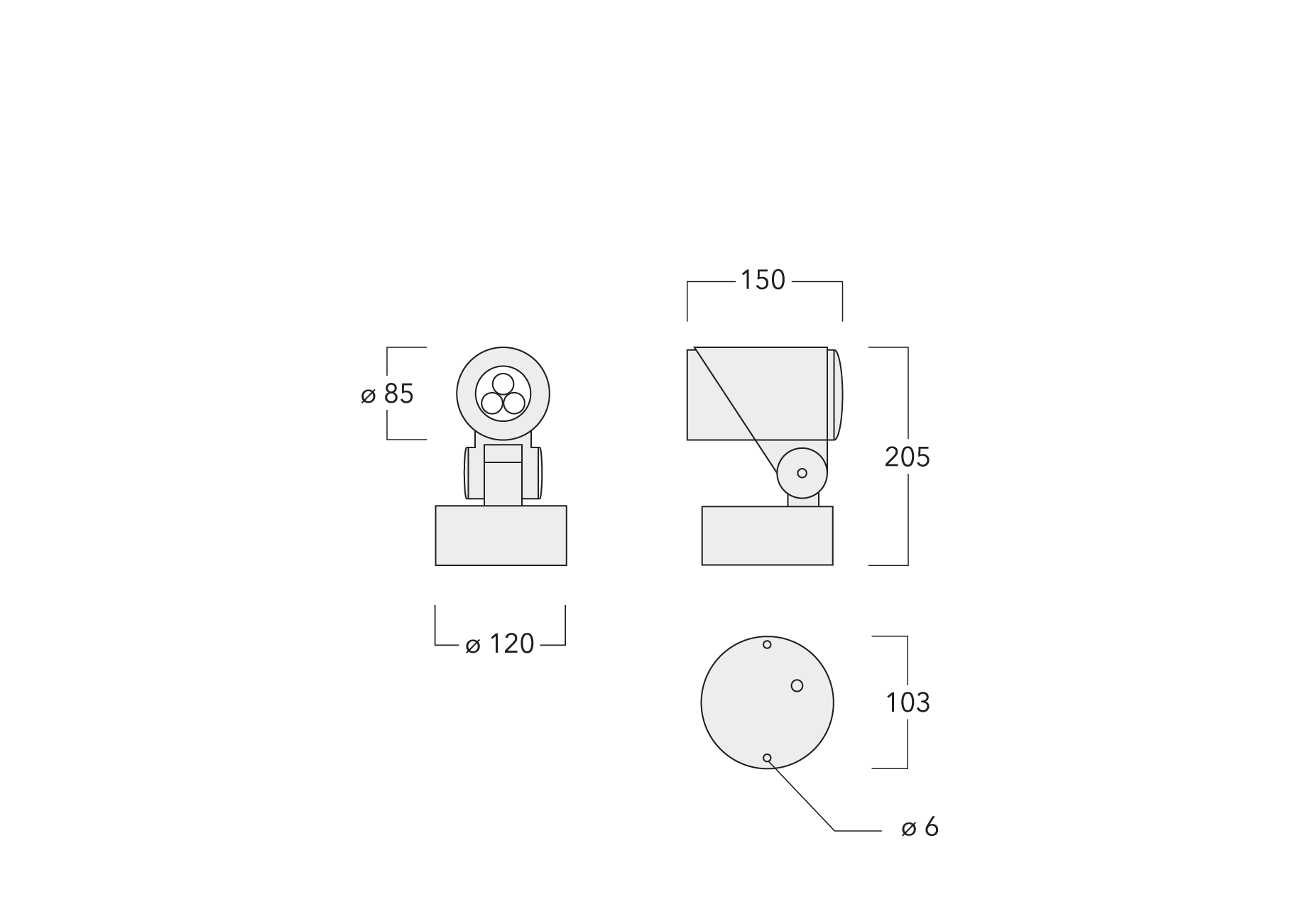FLC311 Surface mounted Schematics