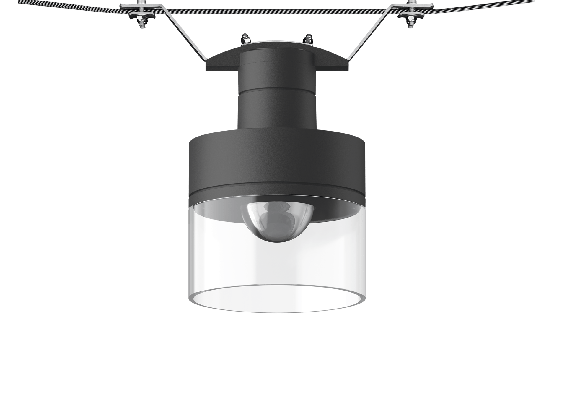 IP66, Class I. Class II on request. IK07. Marine-grade, die-cast aluminium alloy. 5CE superior corrosion protection including PCS hardware. Silicone rubber gasket. UV-resistant polycarbonate main lens (open at the bottom). The luminaire is factory sealed and does not need to be opened during installation. Integral EC converter, thermally separated. Factory installed LED circuit board. Removable LED boards for upgrading. CAD-optimised indirect optics for superior illumination and glare control. 

Optional 2200 K version available. To be specified at time of ordering.