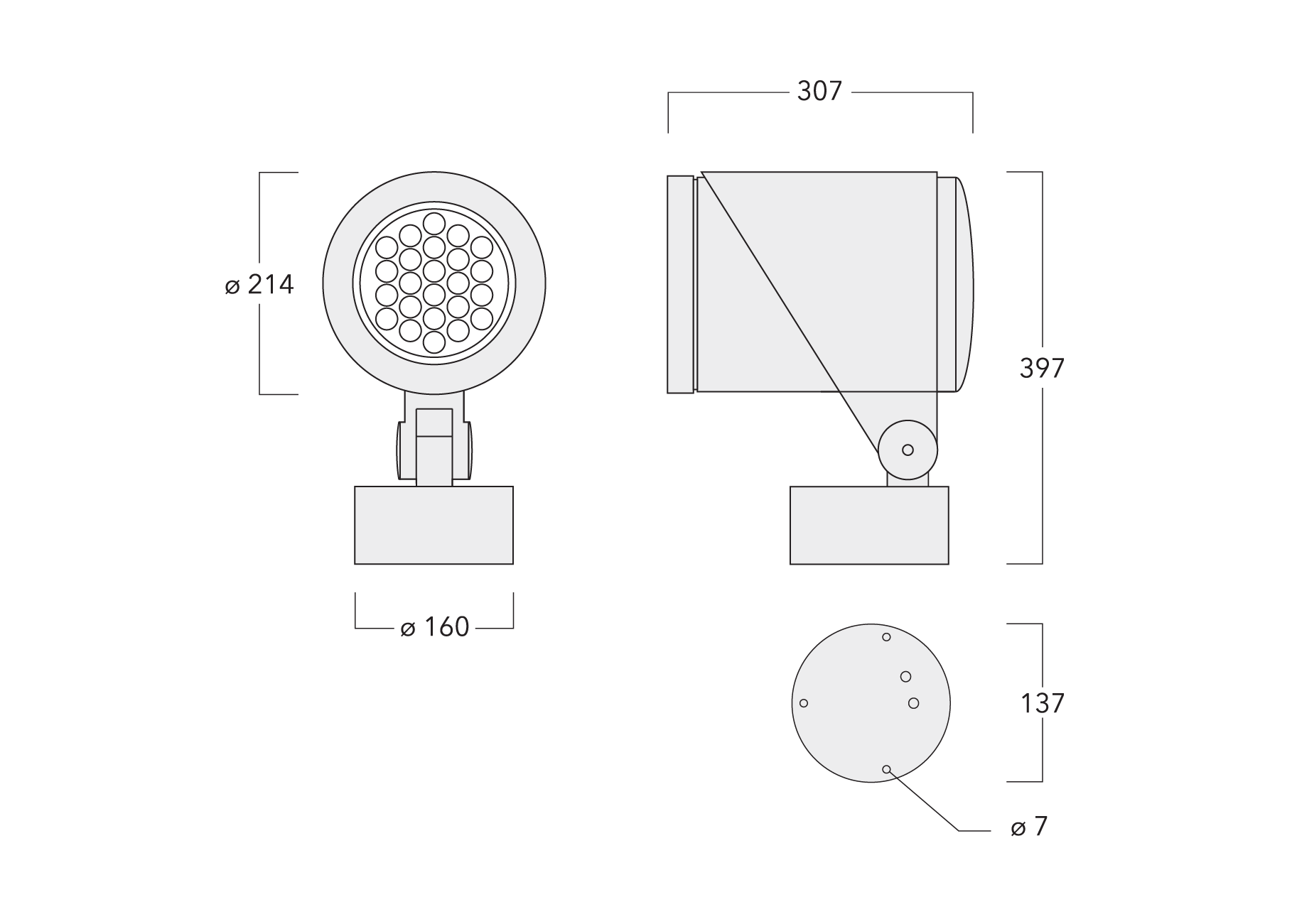 FLC341-TW Surface mounted Schematics