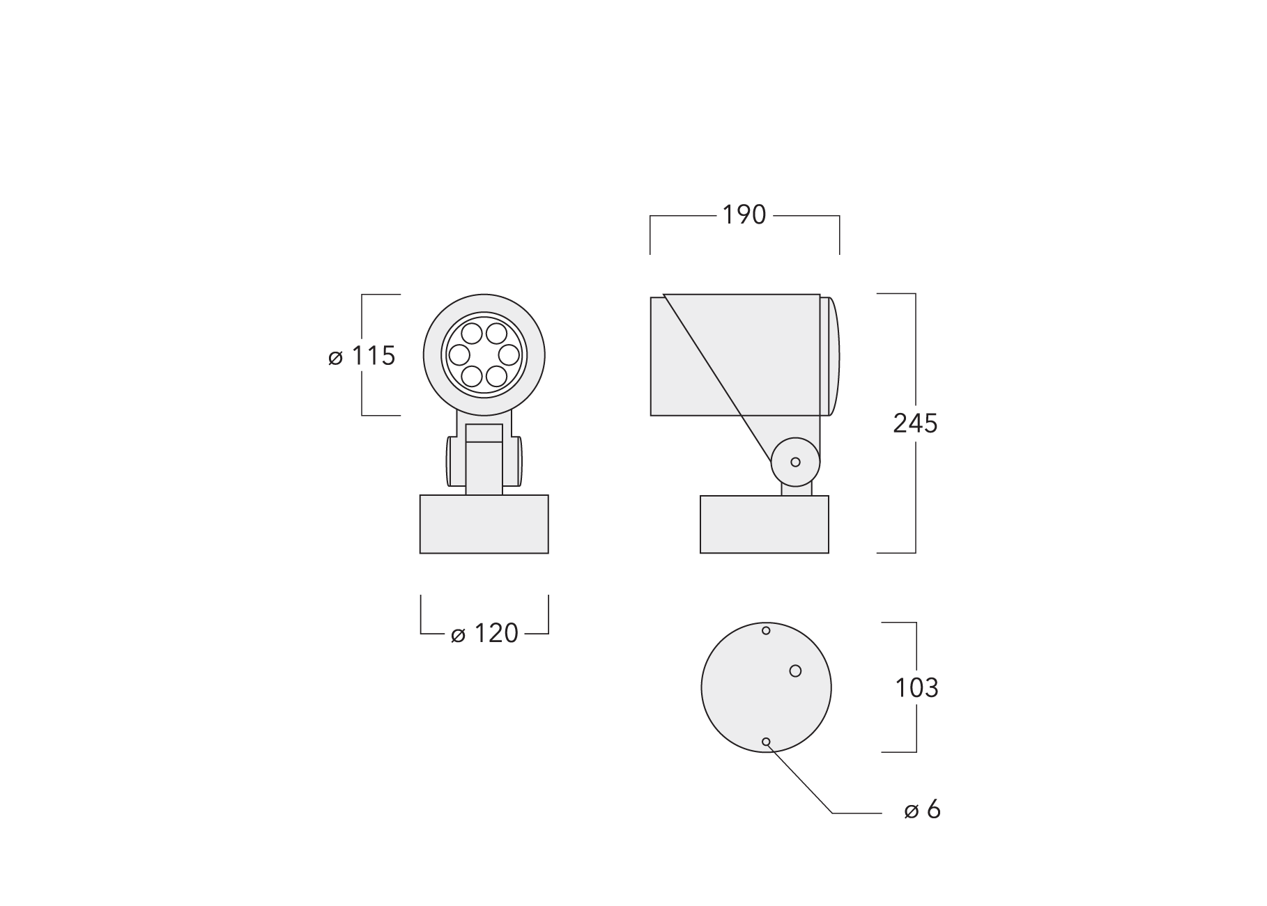 FLC321 Surface mounted Schematics