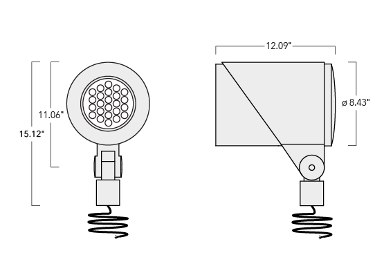 FLC341 Surface mounted Schematics