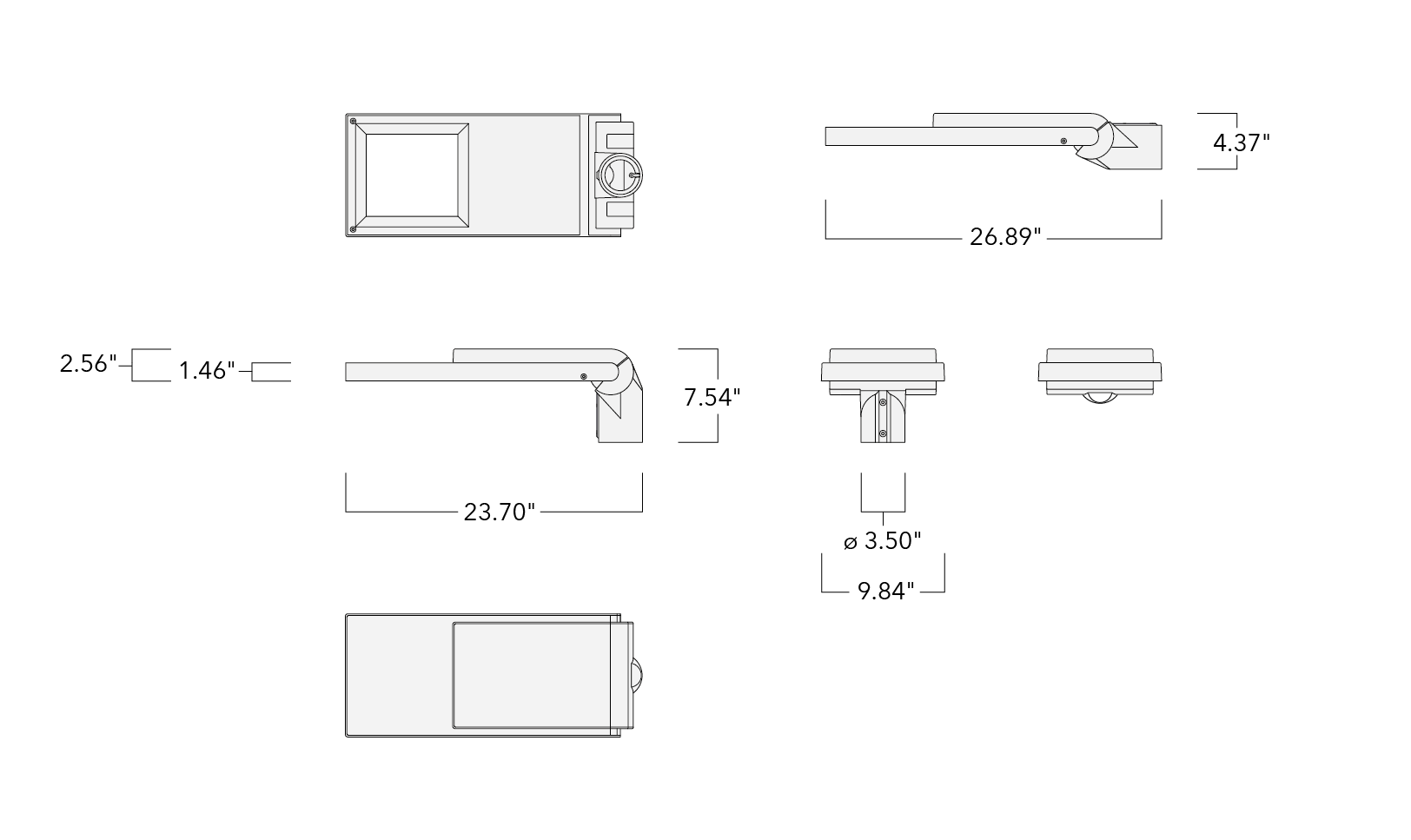 AFL120-WL LED Schematics