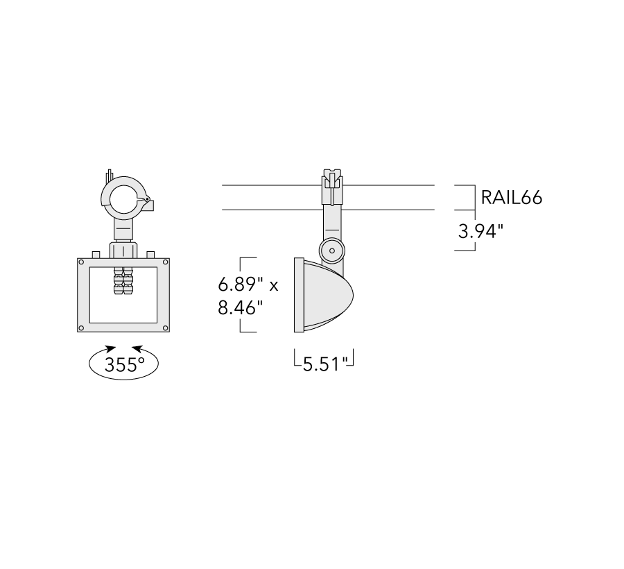 FLB141 LED #6  RAIL66 Asymmetric Schematics
